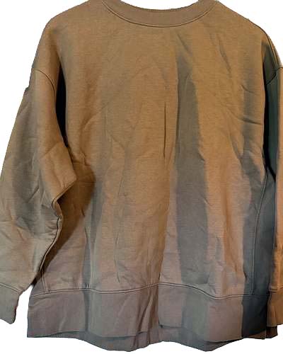 Super Soft Fleece sweatshirt in League Brown, Petite M