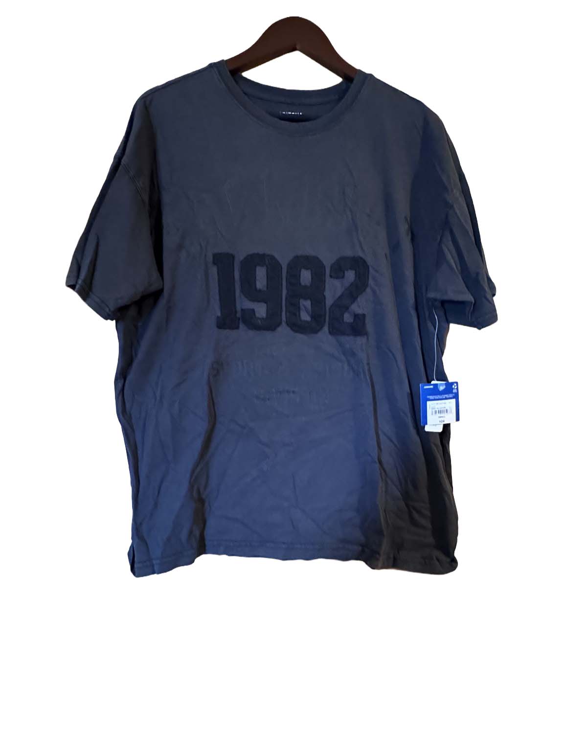 1982 graphic tee in Gray Rockport, Size S