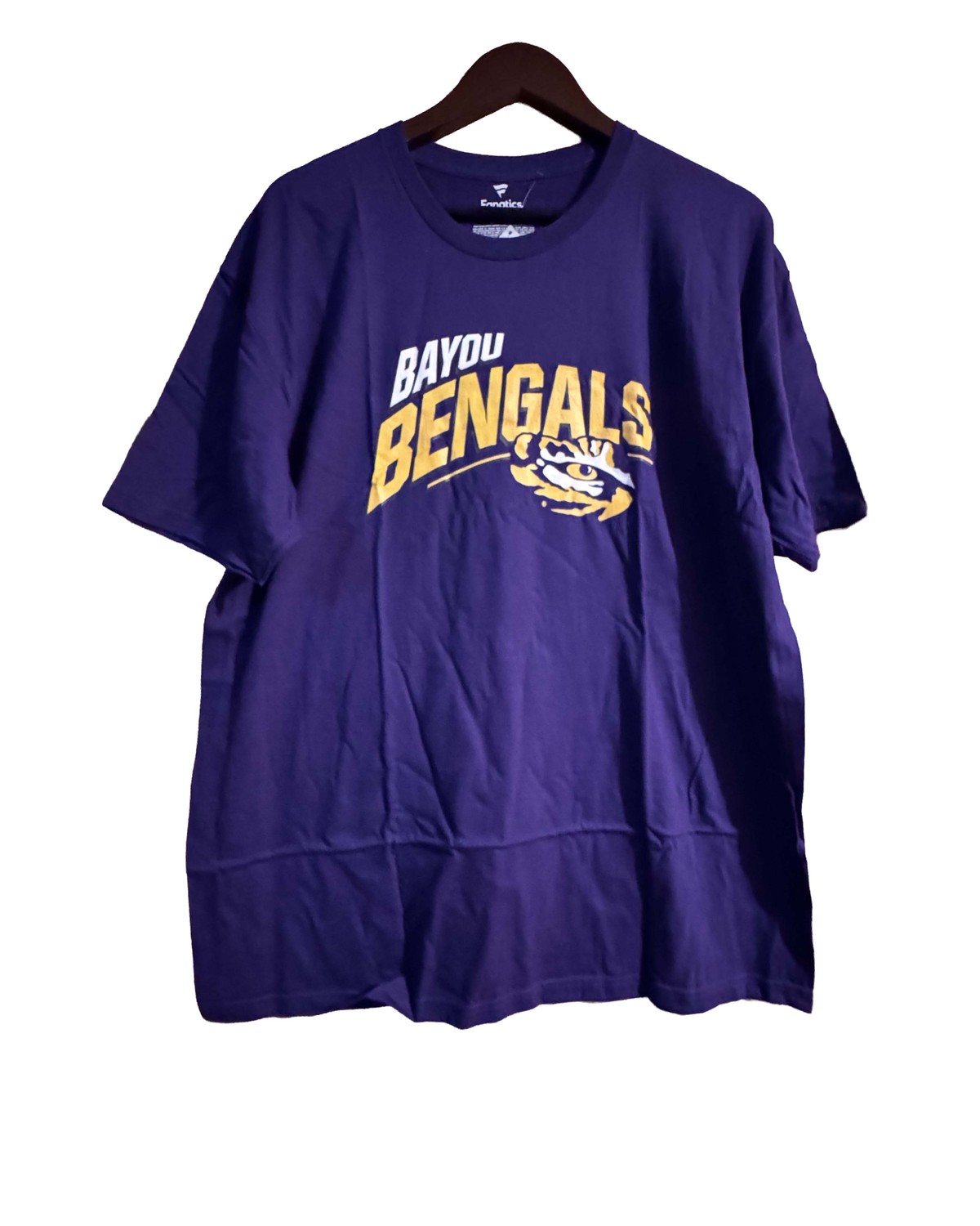 Fanatics LSU Bayou Bengals tee in purple